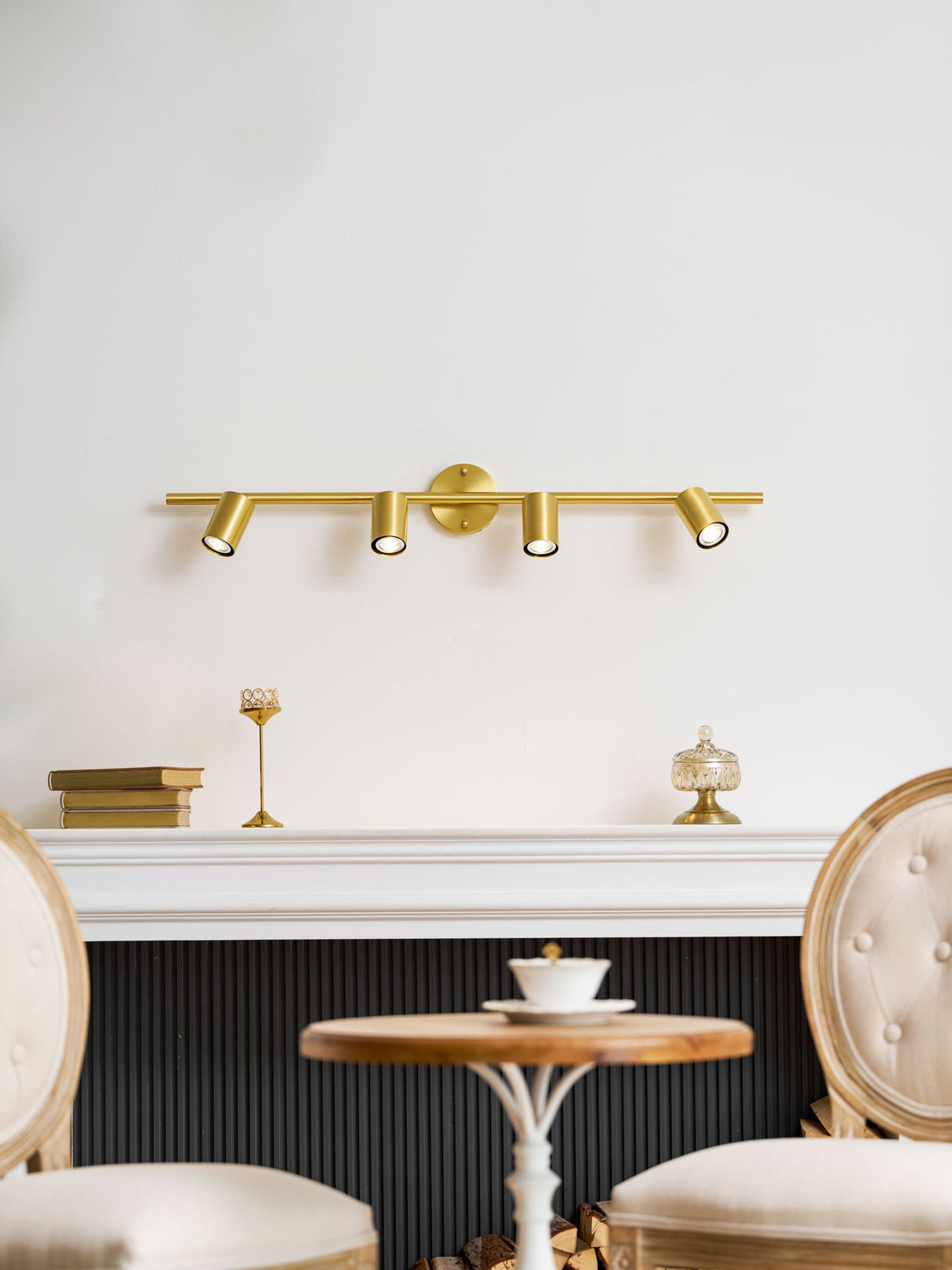 Rotatable brass spotlight bar for wall or ceiling additional product view 6