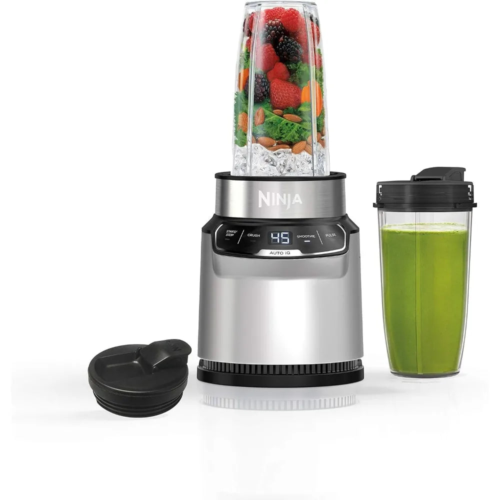 Smoothie maker machine with single-serve cup