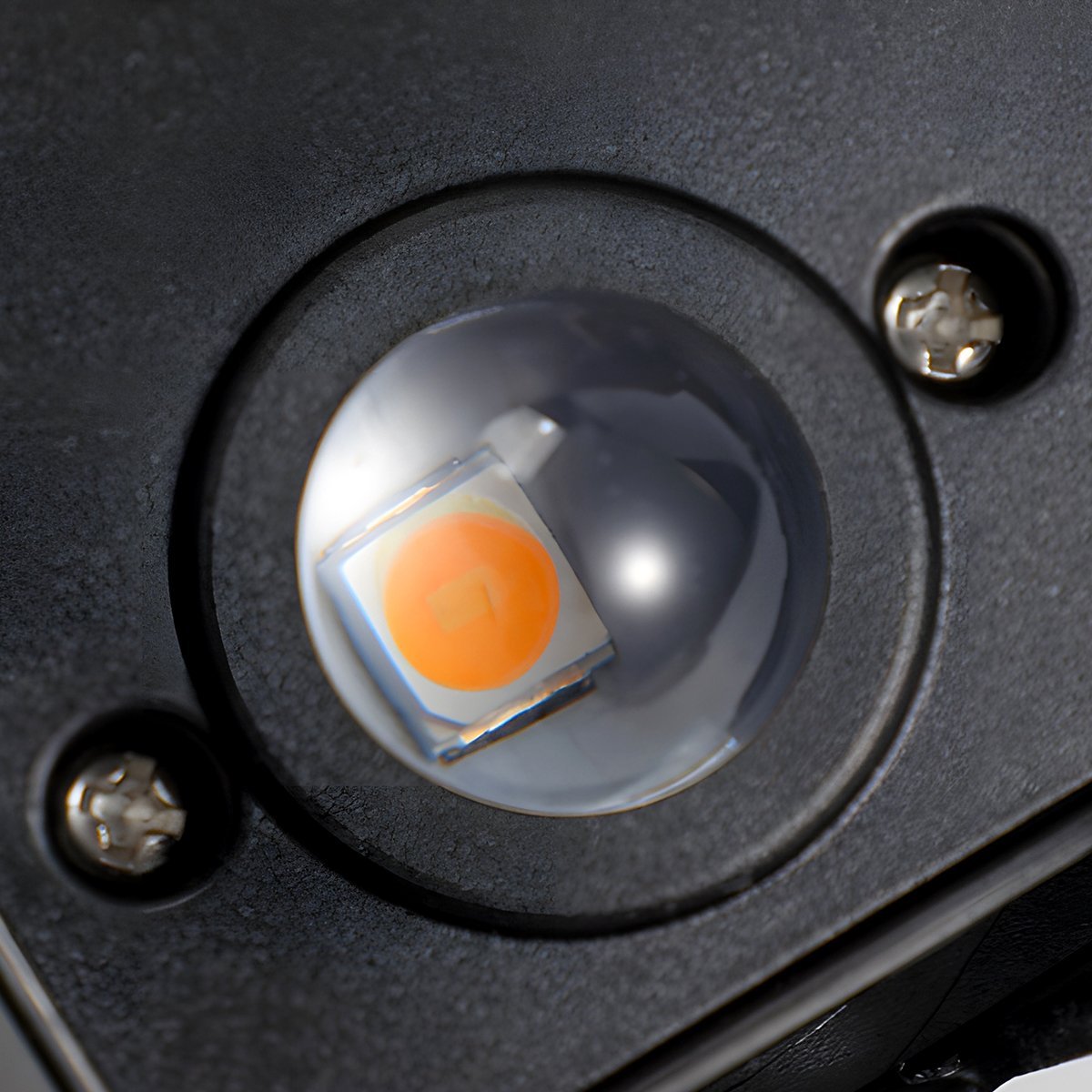 Solar outdoor wall light detail view 11 showing finish and construction