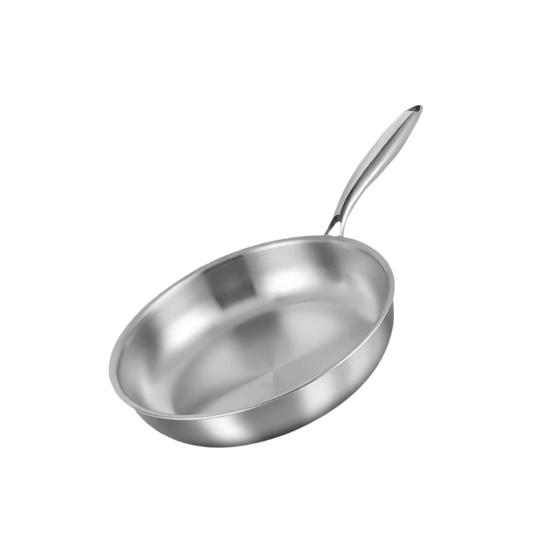 Stainless Steel Non Stick Pan β Uncoated Induction Skillet for Cooking - Stainless Steel Frying Pan - Hurbane Home