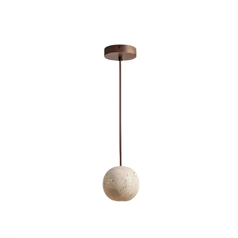Travertine stone pendant light additional product view 12