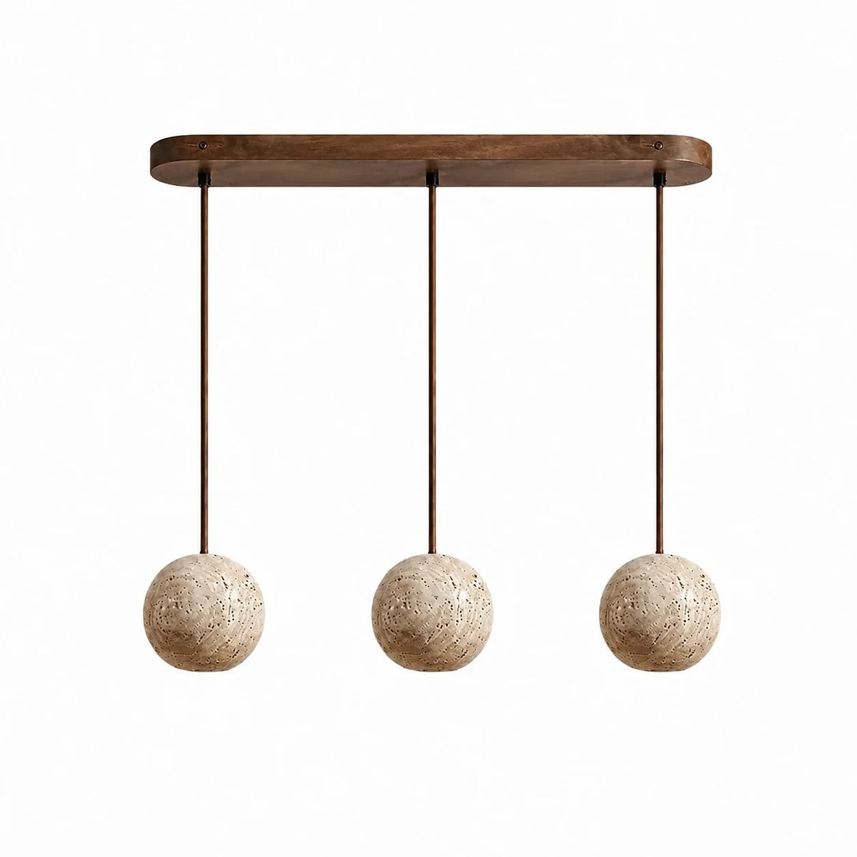 Travertine stone pendant light further product image 22
