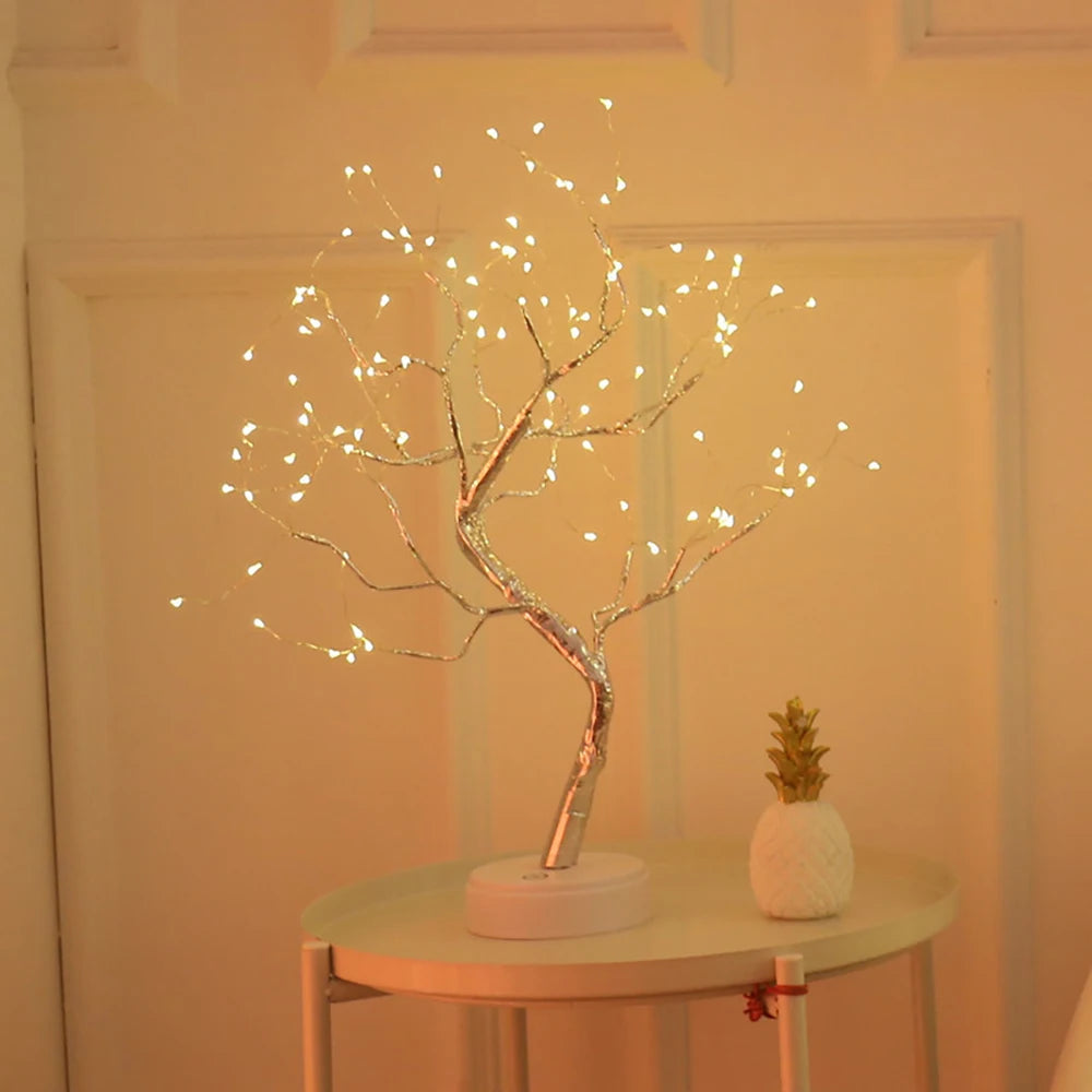 The tree of light lamp unlit product angle