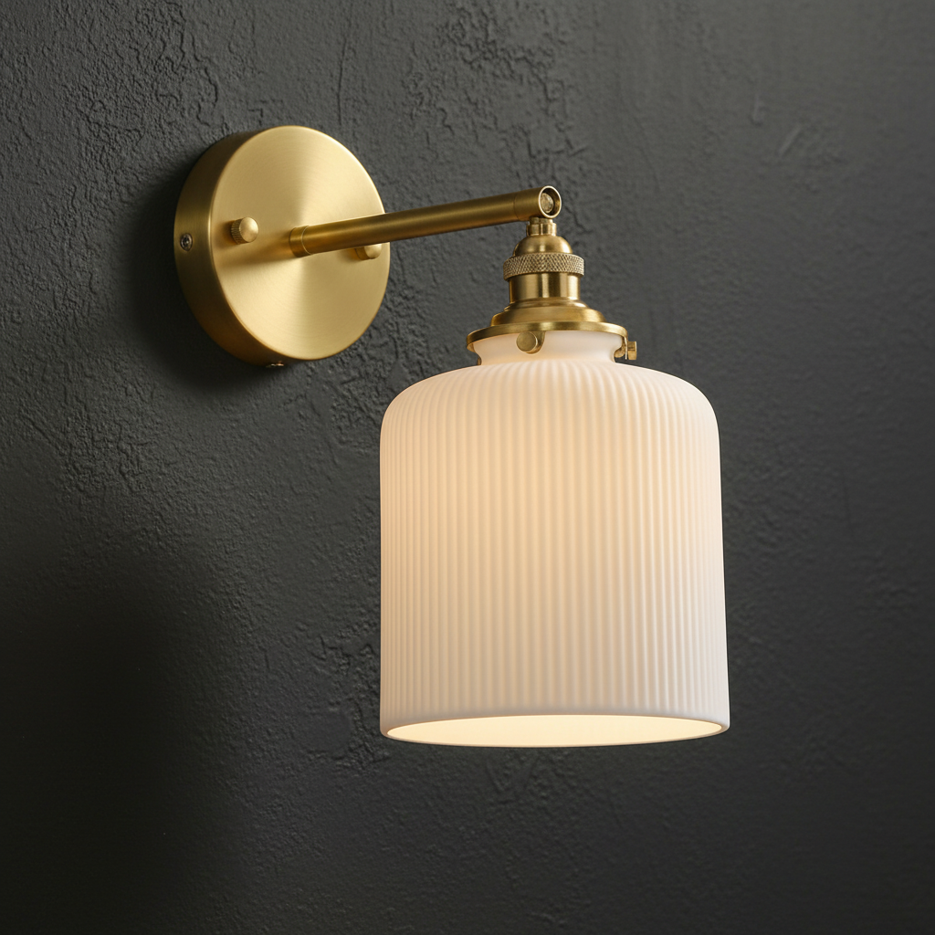 Unique wall sconce - lifestyle bedroom
