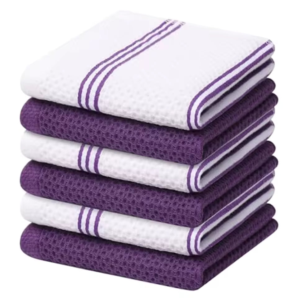 waffle weave kitchen towels
