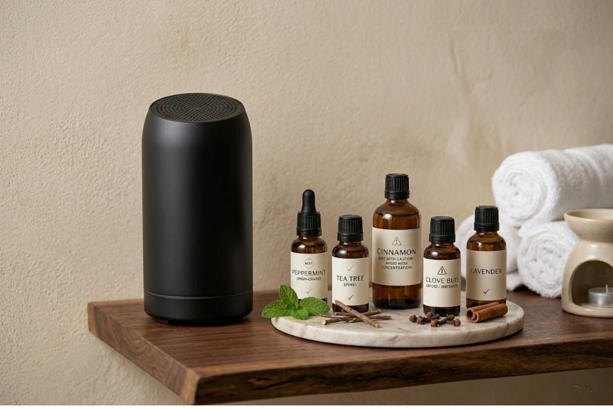 Best Essential Oils for Waterless Diffusers: Which Ones to Avoid - Hurbane Home