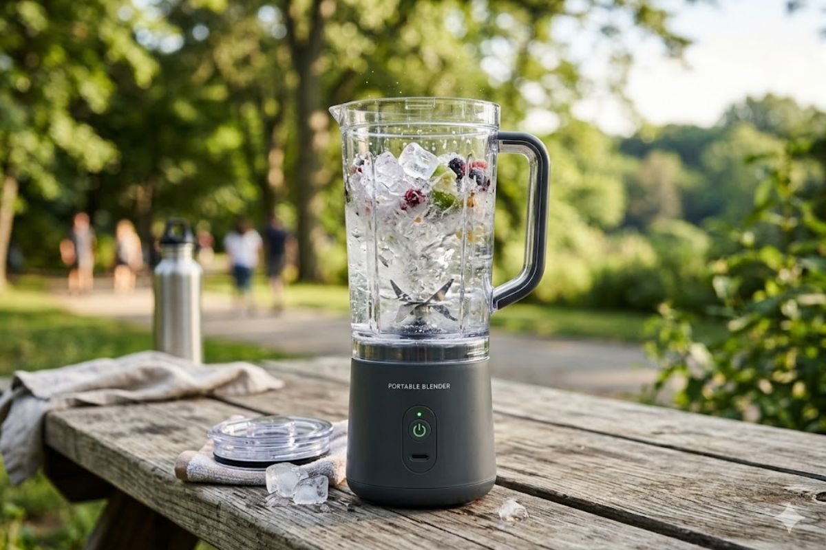 Can a Rechargeable Blender Crush Ice? Here’s the Honest Answer - Hurbane Home