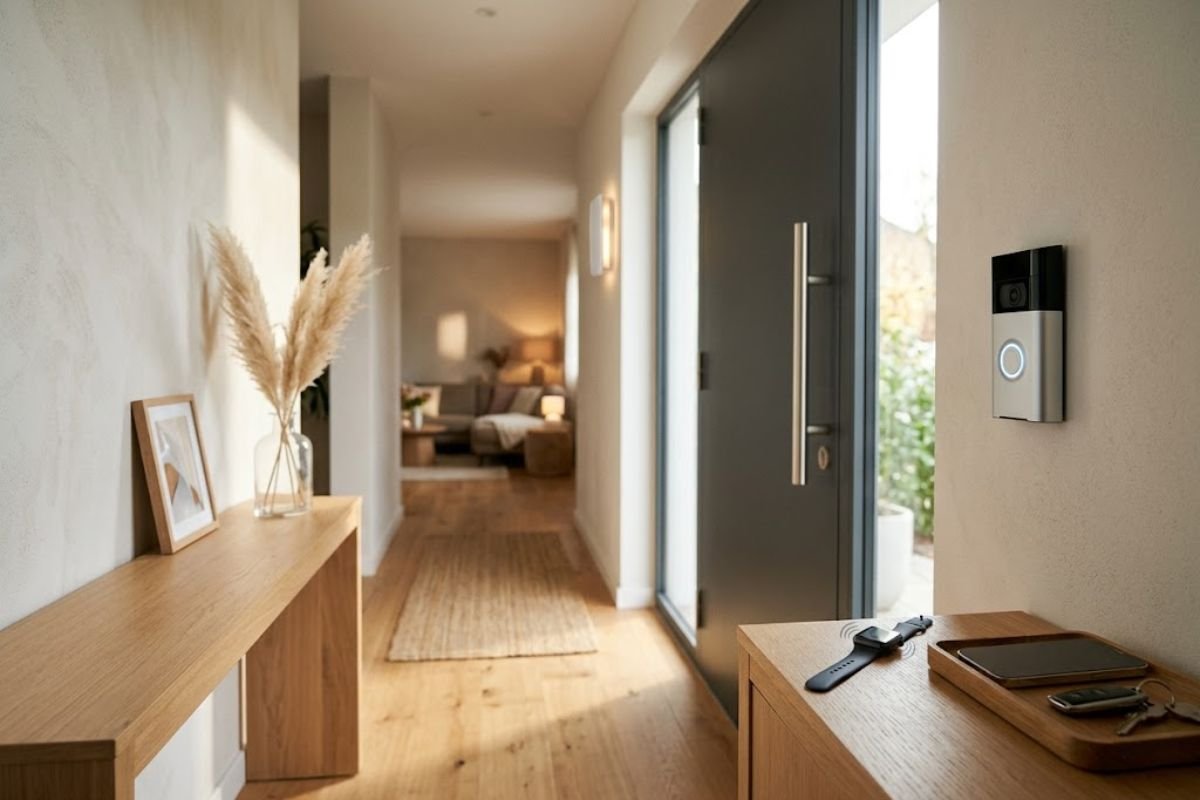 Doorbell Chimes for the Hearing Impaired & Elderly: Flashing Lights & Vibration Alerts - Hurbane Home