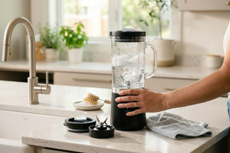 How to Clean a Rechargeable Blender (Step-by-Step + Self-Clean Trick) - Hurbane Home