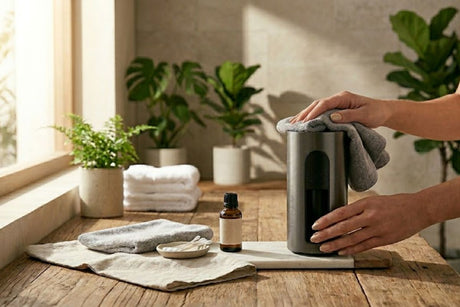 How to Clean a Waterless Nebulising Diffuser (Easy Step-by-Step Guide) - Hurbane Home