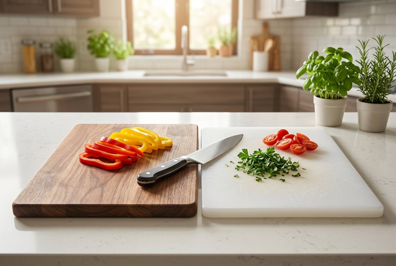 Wood vs Plastic Cutting Boards: Which Is Actually Better for Food Safety? - Hurbane Home