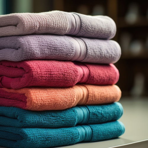 color towels