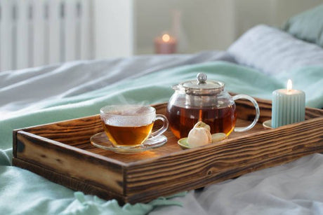wooden Serving Trays - Acacia wood serveware - Hurbane Home