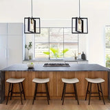 Lampsmodern-UK Iron And Wood Pendant Light Farmhouse Style