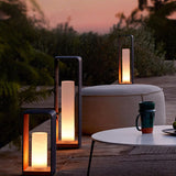 Modern Minimalist Landscape Lawn Light Stainless Steel Acrylic Square LED