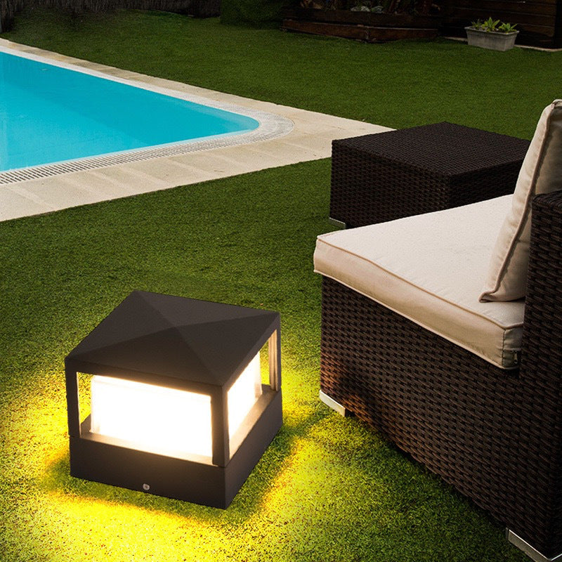 Industrial Waterproof LED Lawn Landscape Light Aluminum 1-Light
