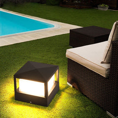 Industrial Waterproof LED Lawn Landscape Light Aluminum 1-Light
