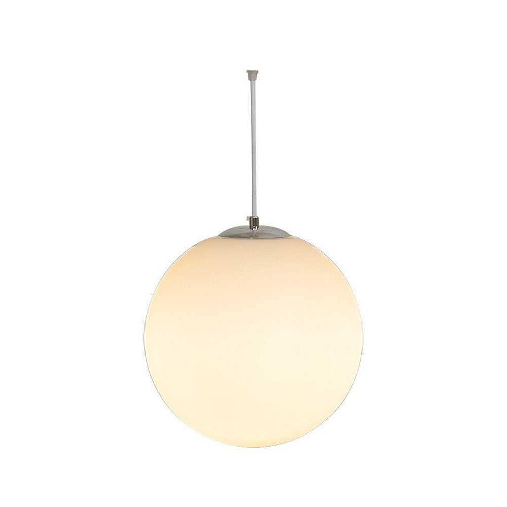 Lampsmodern-UK Glass Single-Head Pendant Light E27 Base Restaurant Fixture