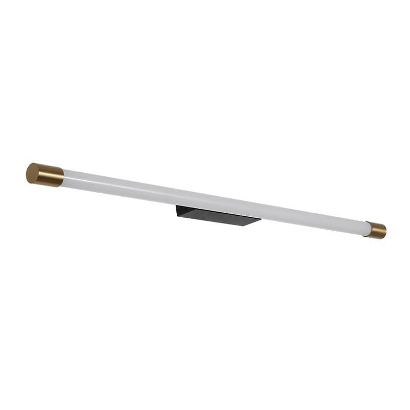 Overhead detail of the polycarbonate diffuser on the LED wall sconce