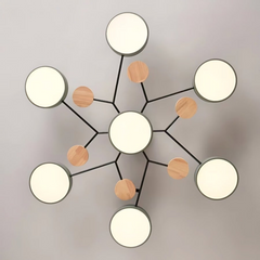 Lampsmodern-UK Circular LED Ceiling Light 33.5-37in Dia 5.5in