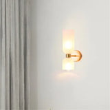 Elenorra Bello Wall Lamp Double Glass Shades, 5.5in x 13.8in