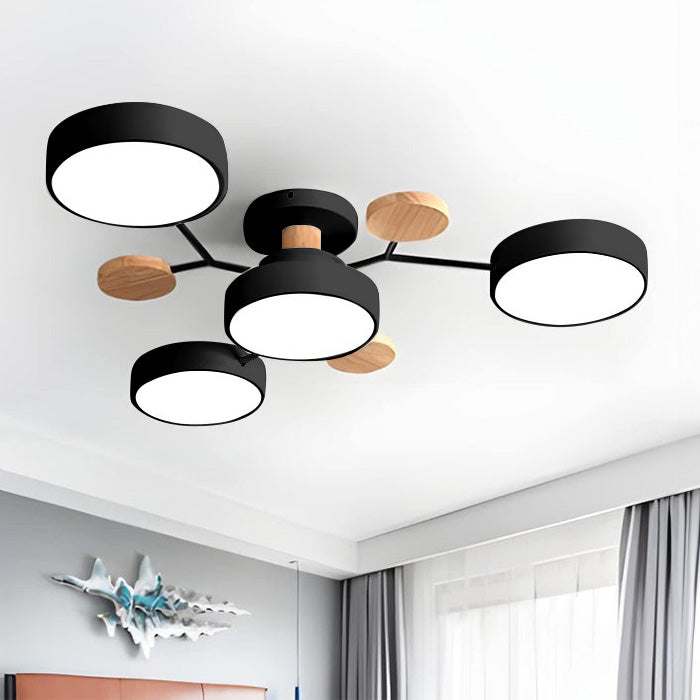Lampsmodern-UK Circular LED Ceiling Light 33.5-37in Dia 5.5in