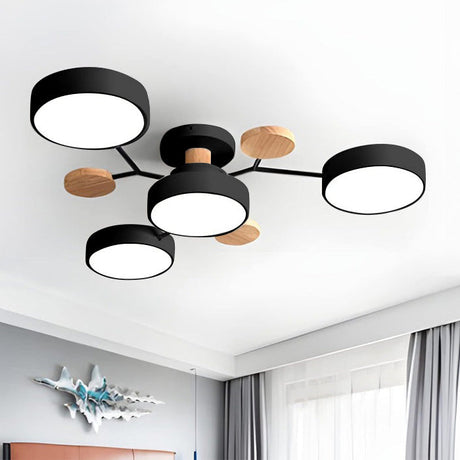 Lampsmodern-UK Circular LED Ceiling Light 33.5-37in Dia 5.5in