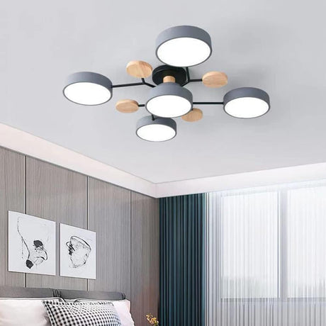 Lampsmodern-UK Circular LED Ceiling Light 33.5-37in Dia 5.5in