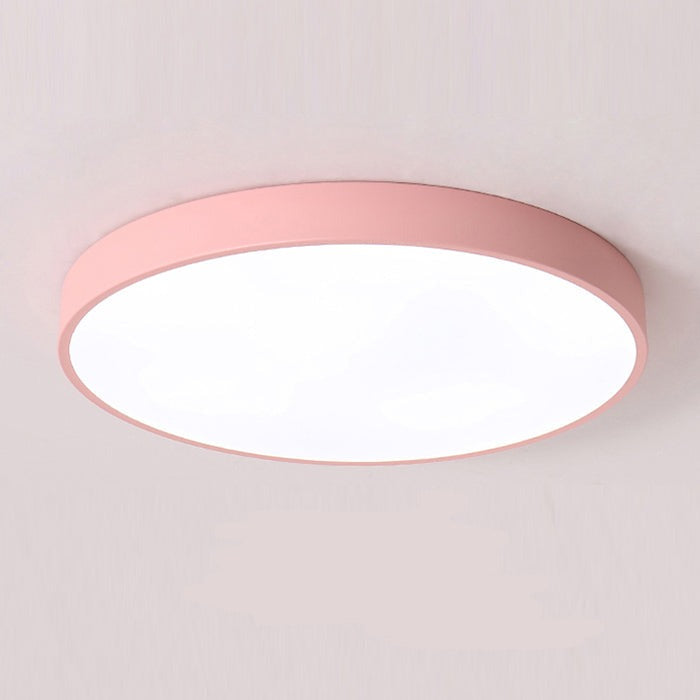 Lampsmodern-UK Circular Flush Mount LED Ceiling Light Slim Profile