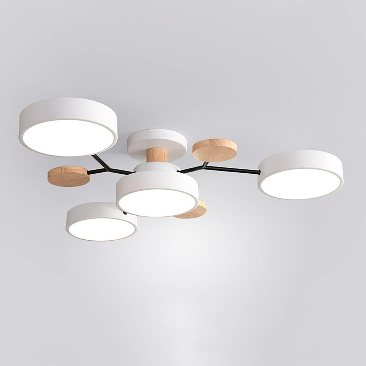 Lampsmodern-UK Circular LED Ceiling Light 33.5-37in Dia 5.5in