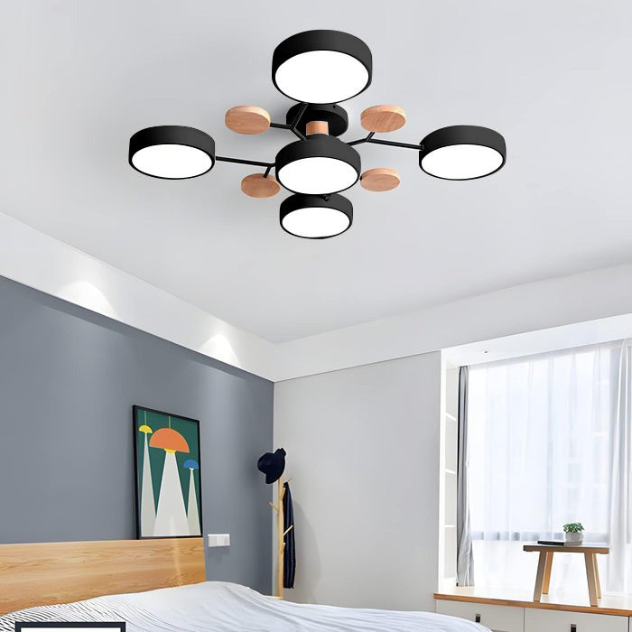 Lampsmodern-UK Circular LED Ceiling Light 33.5-37in Dia 5.5in