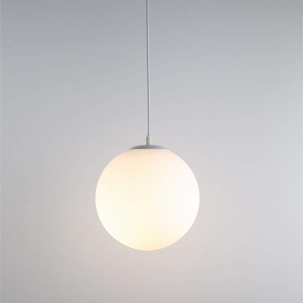 Lampsmodern-UK Glass Single-Head Pendant Light E27 Base Restaurant Fixture