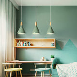 Lampsmodern-UK Nordic Macaron Solid-Wood Pendant Light E26/E27 Modern