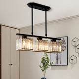 Lampsmodern-UK Minimalist Pendant Chandelier Metal and Glass Contemporary