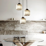 Lampsmodern-UK Multi-Head Glass Pendant Light Black for Kitchen