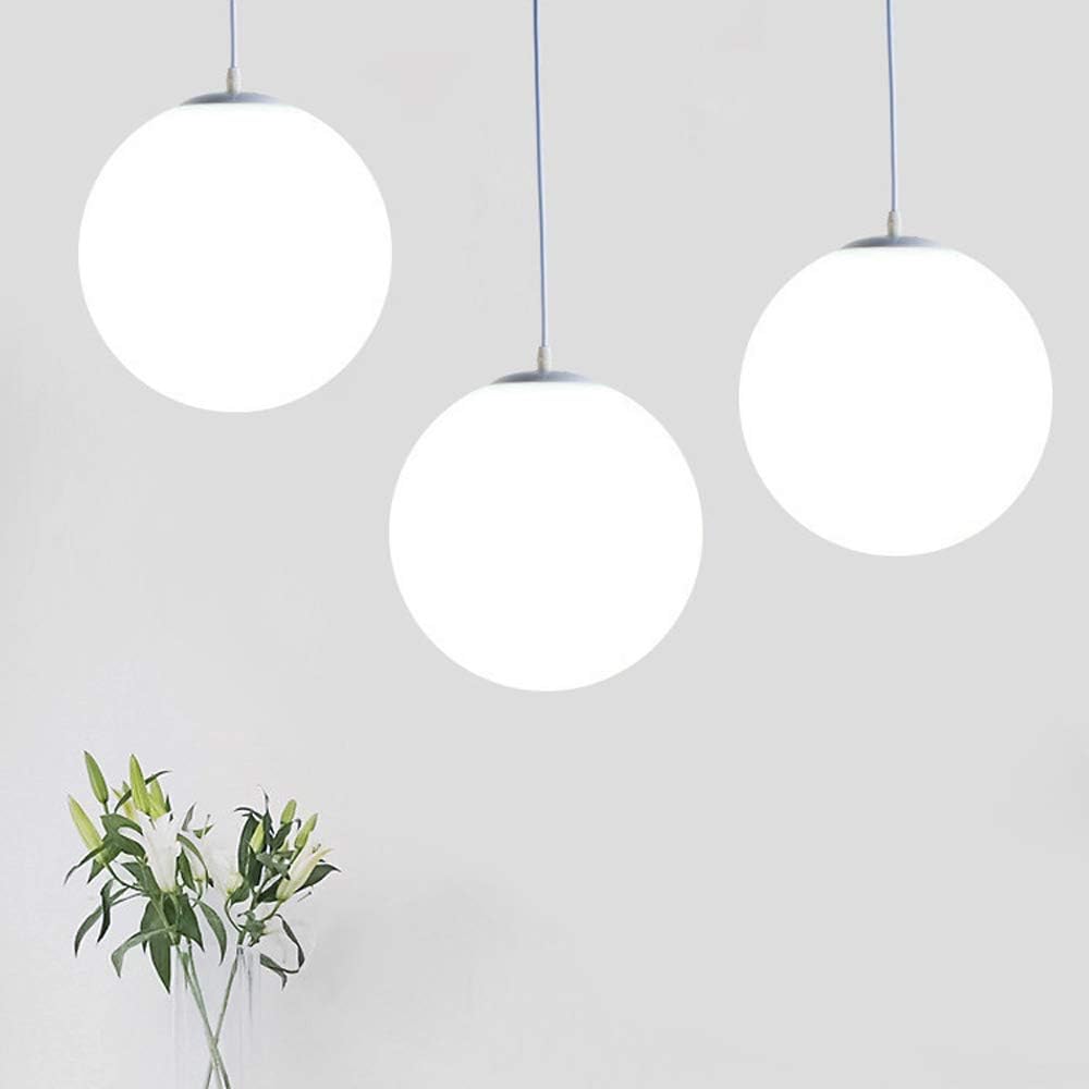 Lampsmodern-UK Glass Single-Head Pendant Light E27 Base Restaurant Fixture