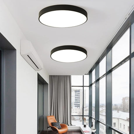 Lampsmodern-UK Circular Flush Mount LED Ceiling Light Slim Profile