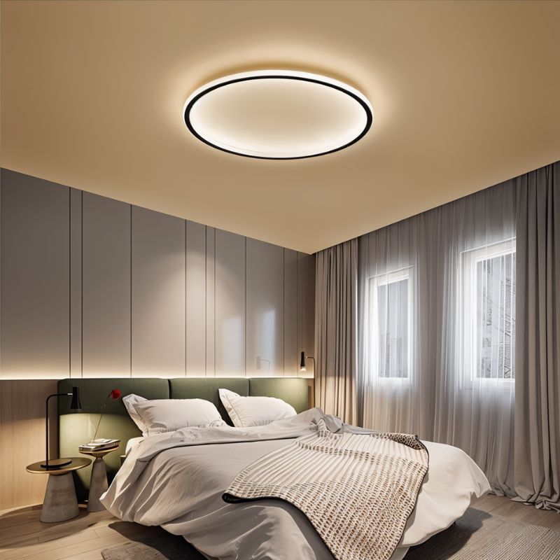 Lampsmodern-UK Ultra-Thin Round Low Ceiling Light LED Surface Mount