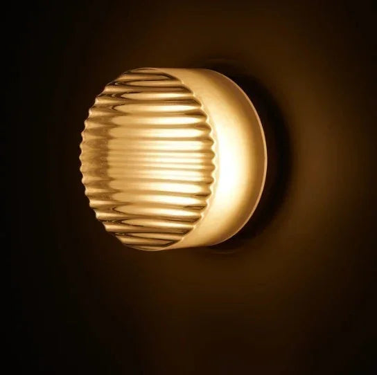 Elenorra Manly Wall Light Acrylic Aluminum Frosted LED 5.3in
