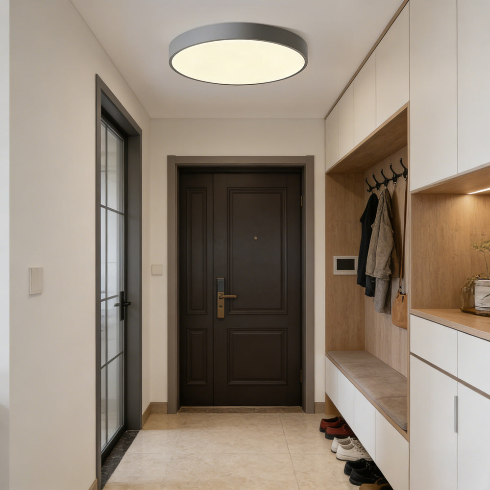 Lampsmodern-UK Circular Flush Mount LED Ceiling Light Slim Profile