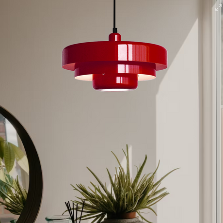 Lampsmodern-UK Bauhaus Iron Pendant Light Single-Head 13.8in x 8.3in
