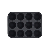 12 cup silicone muffin pan for baking