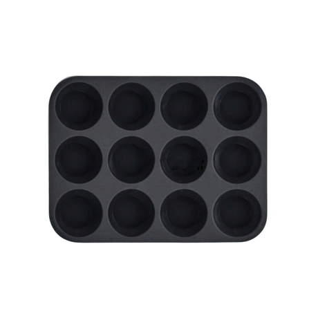 12 cup silicone muffin pan for baking