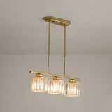Lampsmodern-UK Minimalist Pendant Chandelier Metal and Glass Contemporary