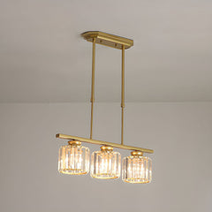 Lampsmodern-UK Minimalist Pendant Chandelier Metal and Glass Contemporary