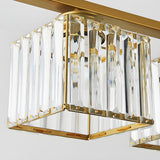 Lampsmodern-UK Minimalist Pendant Chandelier Metal and Glass Contemporary