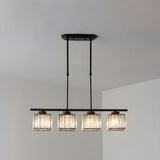 Lampsmodern-UK Minimalist Pendant Chandelier Metal and Glass Contemporary