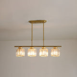 Lampsmodern-UK Minimalist Pendant Chandelier Metal and Glass Contemporary