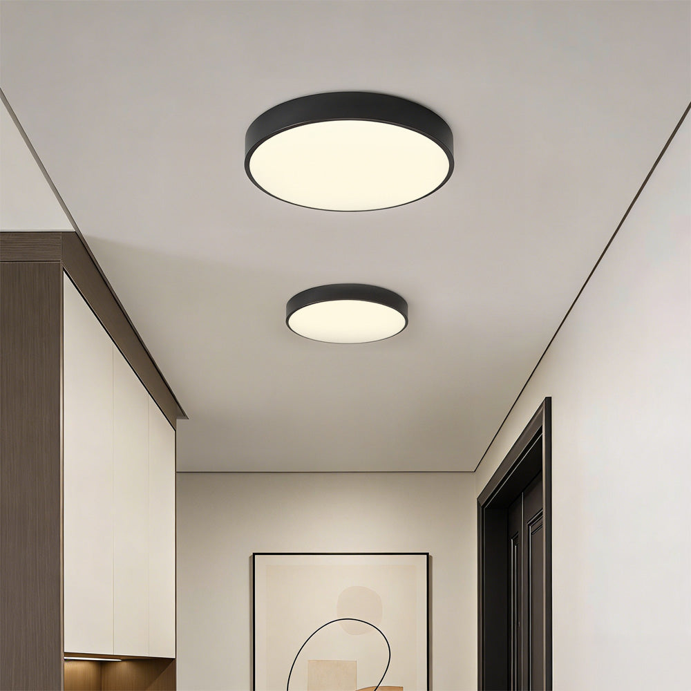 Lampsmodern-UK Circular Flush Mount LED Ceiling Light Slim Profile