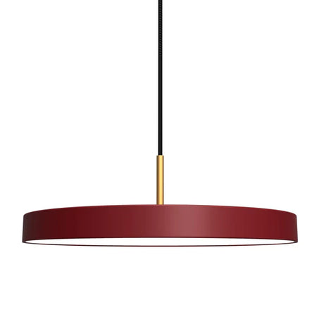 LED Pendant Light - Asteria Dimmable Fabric Shade Modern Ceiling Fixture - Hurbane Home